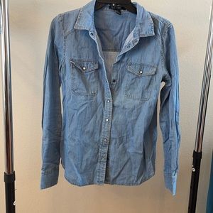 Denim shirt